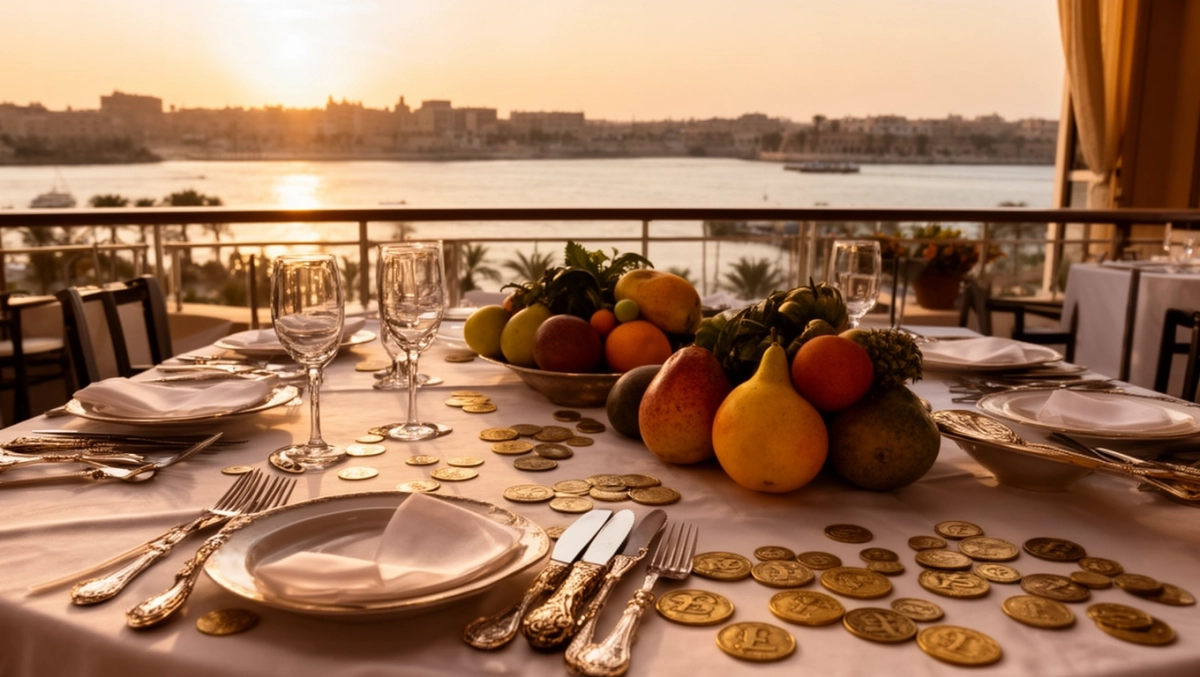 Ile zarabia kelner w hotelu w Egipcie