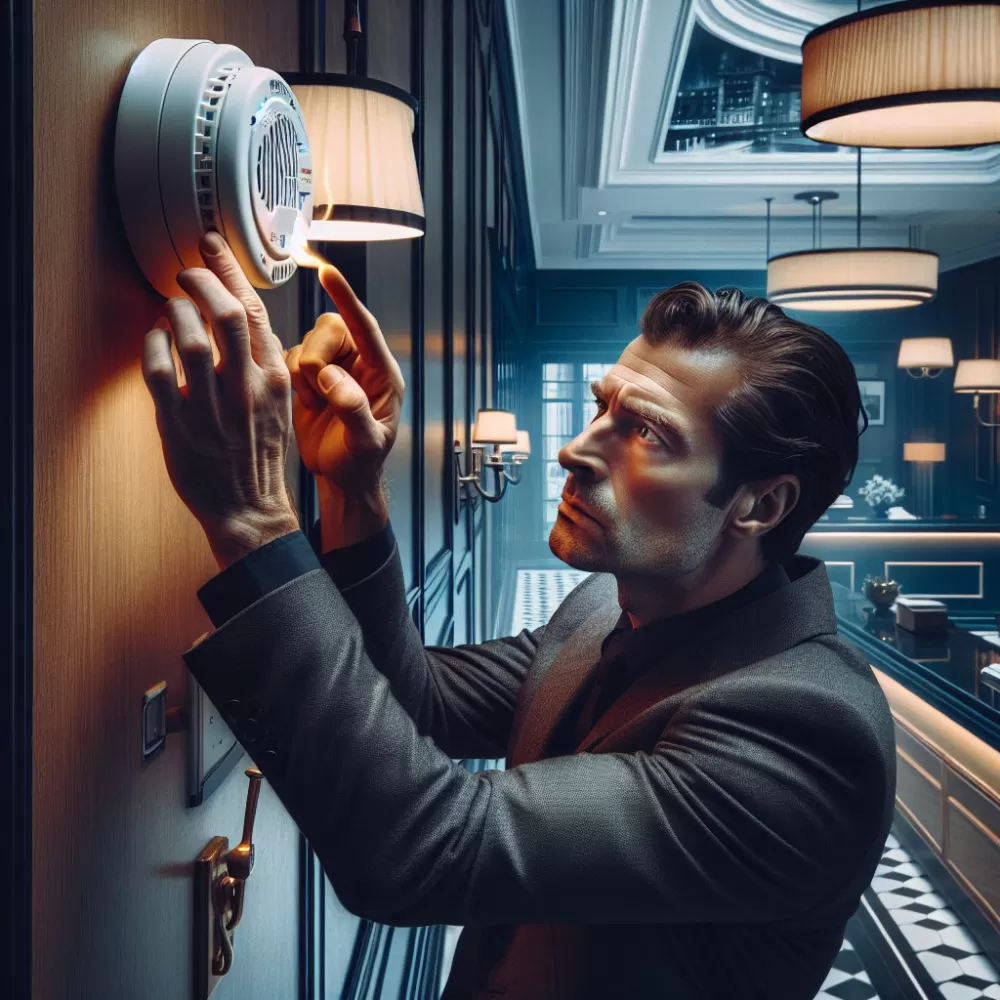 Jak Oszukać Czujnik Dymu W Hotelu