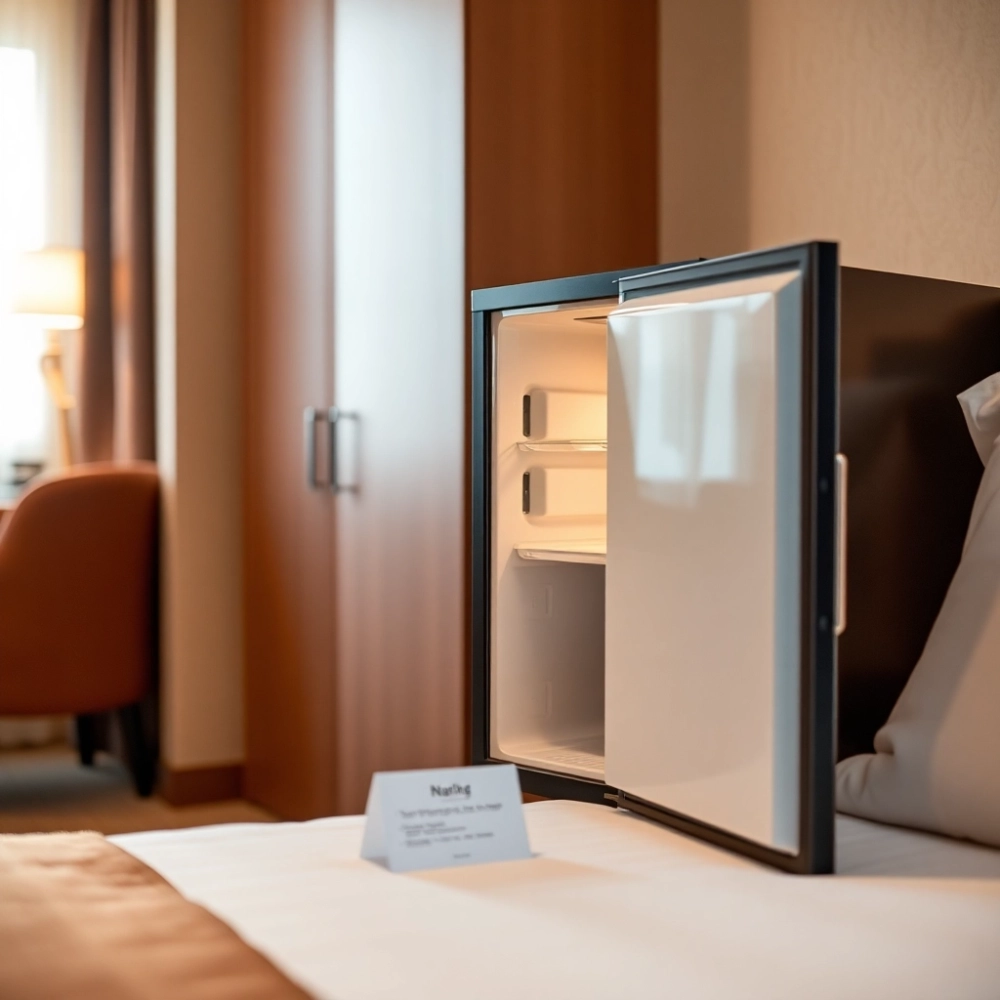 Jak wlaczyc lodówkę w pokoju hotelowym
