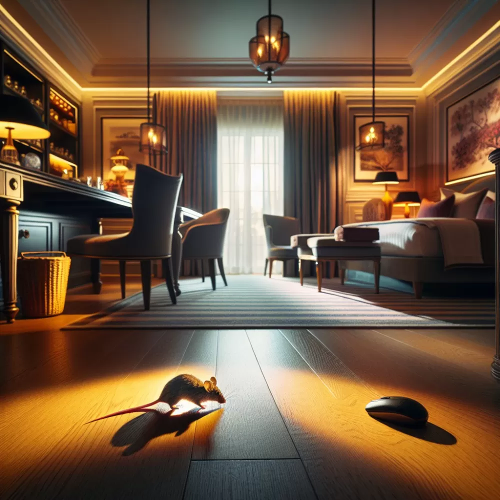 Mysz W Pokoju Hotelowym