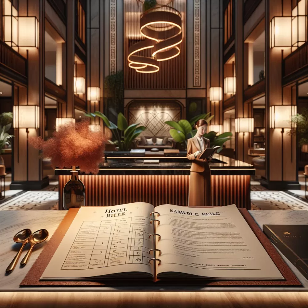 Przykładowy Regulamin Hotelowy