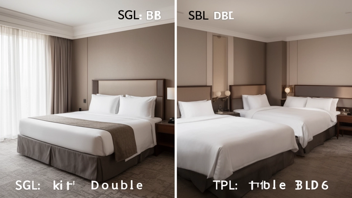 Rodzaje pokoi hotelowych skróty