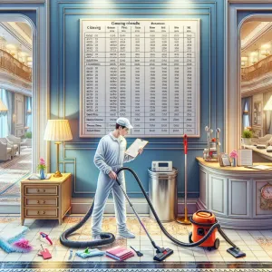 Harmonogram Sprzątania Hotelu