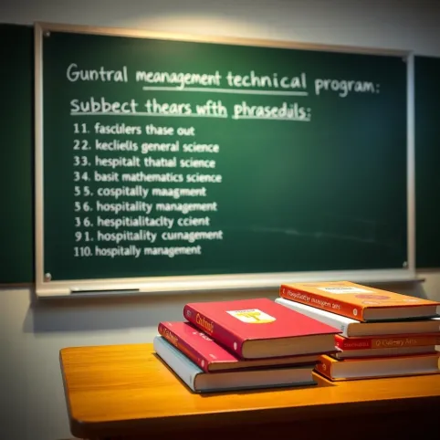 Jakie przedmioty odchodzą w 2 klasie technikum hotelarskim