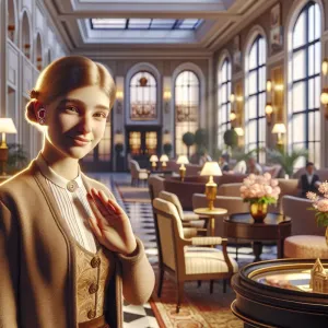 Osoba Niesłysząca W Hotelu