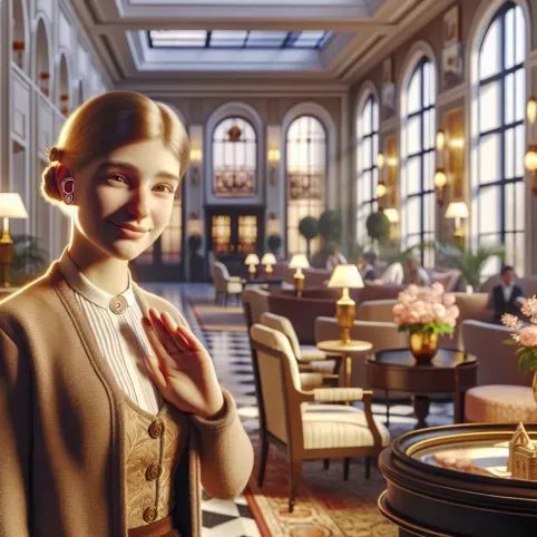 Osoba Niesłysząca W Hotelu