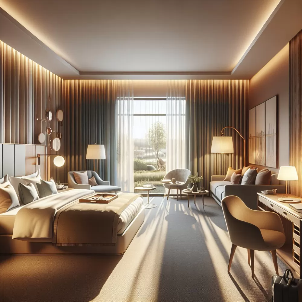 Wyposażenie Pokoju Hotelowego Trzygwiazdkowego